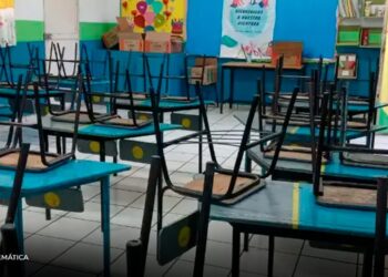Trae reporte de persecución, desalojan escuela primaria en Escamillas