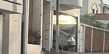 Casa es atacada a balazos en la colonia Lomas de Guadalupe en Culiacán