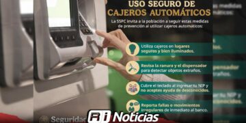 La SSPC emite recomendaciones preventivas para evitar fraudes en cajeros automáticos