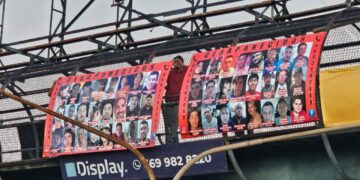 “Rostros que no se olvidan”: Buscadoras del Sur de Sinaloa llenan Mazatlán con mensajes de esperanza