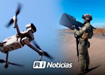 Con arma antidrones neutralizan dos artefactos que sobrevolaban en Villa Juárez, Navolato