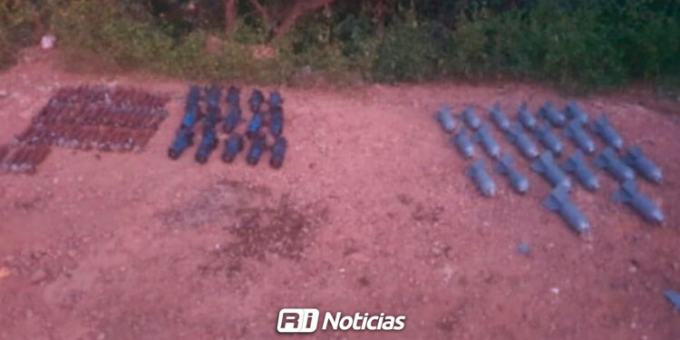 Grupo Interinstitucional asegura en Concordia 86 artefactos explosivos improvisados