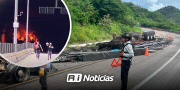Vuelca tráiler en la Durango–Mazatlán; cierran la autopista por 4 horas