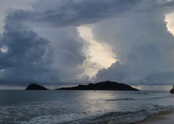 Domingo nublado en Sinaloa, con posibilidad de lluvias aisladas