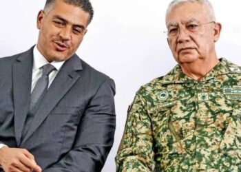 Omar García Harfuch y Ricardo Trevilla llegan a Morelia para supervisar Plan Michoacán