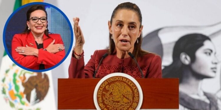 Claudia Sheinbaum recibirá en Palacio Nacional este martes a Xiomara Castro, presidenta de Honduras