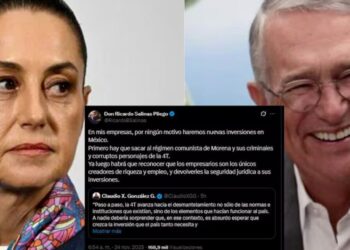 Ricardo Salinas Pliego vía X afirma que sus empresas no harán nuevas inversiones en México bajo el actual gobierno, “Primero hay que sacar al régimen comunista de Morena”