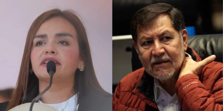 Grecia Quiroz responde a Noroña: ‘En la política hay niveles y no es de un hombre expresarse así’