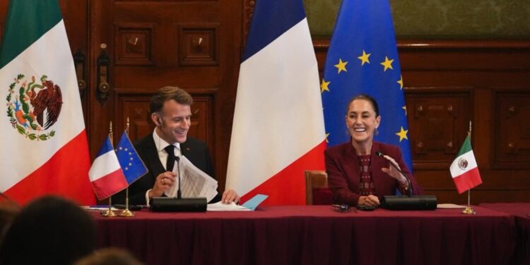 Macron asegura que México “Es un país amigo y socio estratégico de Francia”