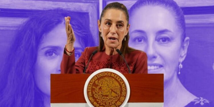 “Me cayó re bien”, dice Claudia Sheinbaum tras reunión con Salma Hayek