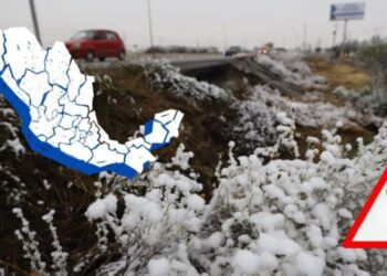 Frente frío provocará temperaturas de -15 grados en estos estados la tarde de hoy lunes 10 de noviembre