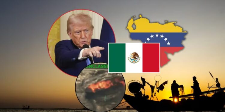 Trump afirma que se redujo droga en Venezuela tras ataque a embarcaciones y ahora le toca a México