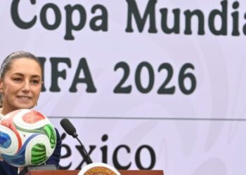 Vendrán 5.5 millones de visitantes a México por Mundial 2026, destaca Sheinbaum