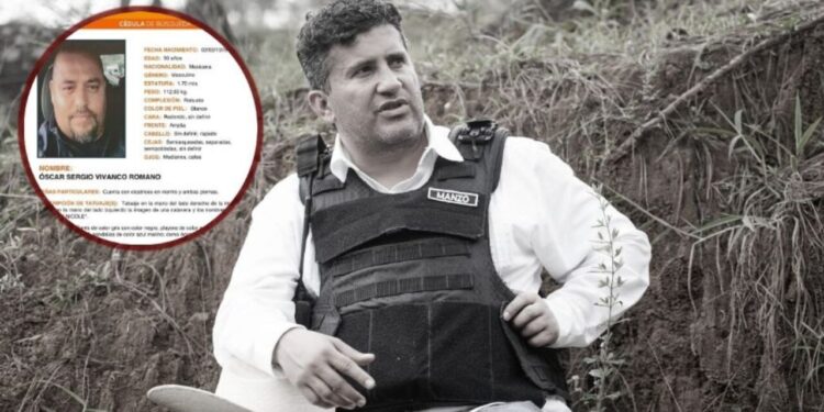 Fiscalía de Michoacán reporta desaparición de Óscar Sergio Vivanco Romano, tras asesinato de Carlos Manzo
