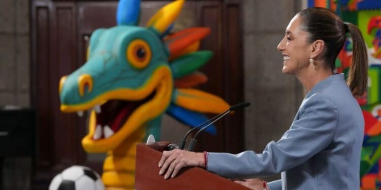 Sheinbaum analiza asistir a sorteo mundialista en Estados Unidos: “Estamos viendo si vamos”