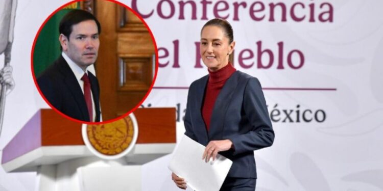 Declaraciones de Rubio reafirman nuestros planteamientos: Sheinbaum