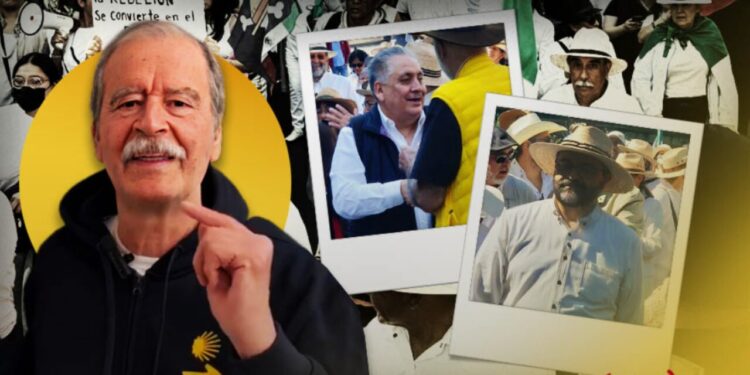 Políticos de derecha presentes en marcha de la Generación Z