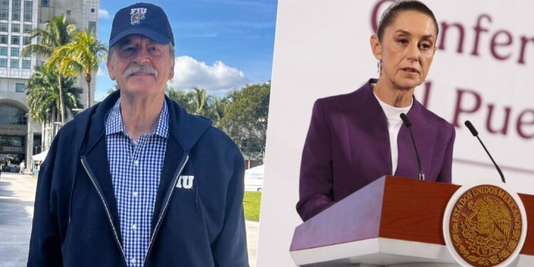 Sheinbaum arremete contra la oposición tras declaraciones de Fox sobre Carlos Manzo: “A ellos les importa regresar por sus fueros”