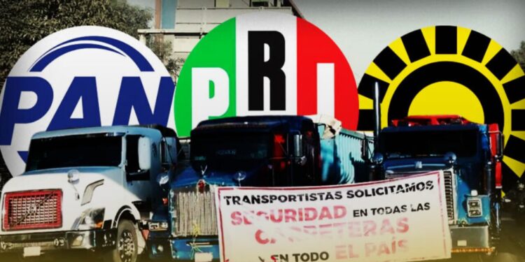 Líderes vinculados al PRI, PAN y PRD encabezan bloqueos carreteros: Segob