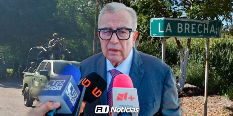 Rocha Moya confirma calma en Guasave y descarta refuerzos extra en zona norte