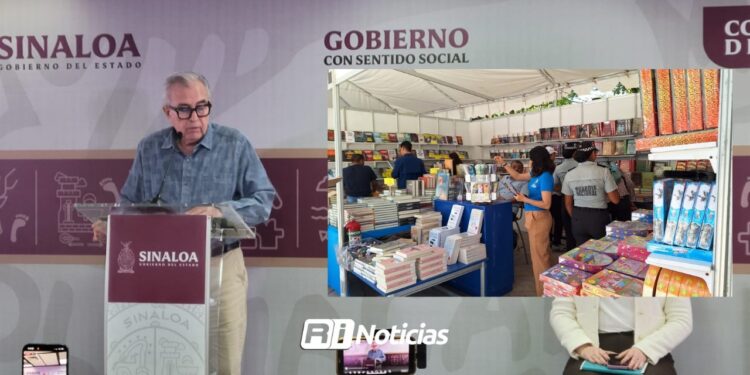 “Felicito a Culiacán y a Juan de Dios por la Feria del Libro”: Gobernador