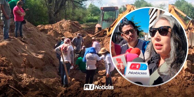 Recuperan más de 40 cuerpos en fosas comunes: Paty Figueroa