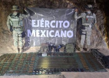 Aseguran más de 2 mil cartuchos junto a la carretera Mazatlán-Durango en Concordia