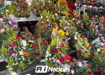 Floristas de Mazatlán reportan buenas ventas por Día de Muertos