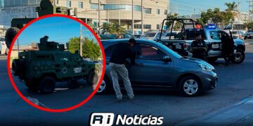 Atacan a balazos a automovilista en el sector Providencia, en Culiacán