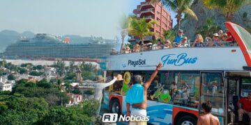 Mazatlán capta más de 486 millones de pesos en derrama económica por el arribo de cruceros durante 2025