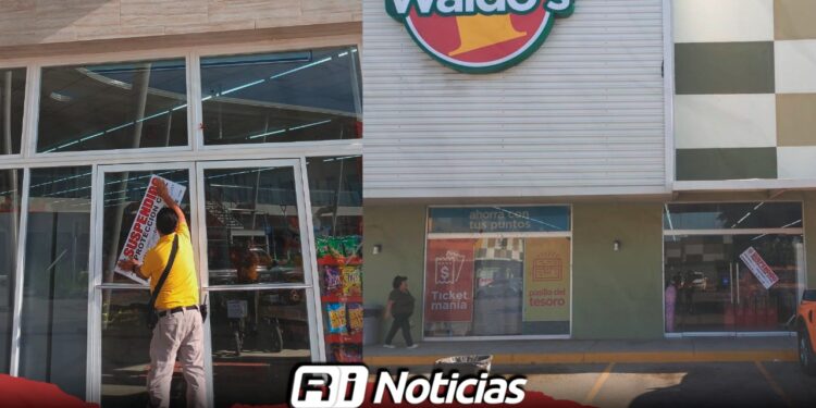 Protección Civil suspende seis tiendas Waldos en Mazatlán por incumplimiento de normas