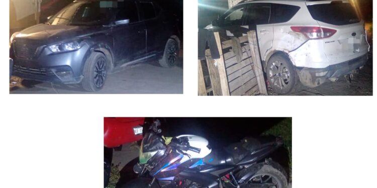 Ejército Mexicano y Policía Municipal recuperan cuatro vehículos con diferentes reportes en Mazatlán