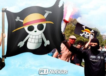 Abrazos y No Balazos vs. la Bandera de One Piece en la protesta juvenil mexicana