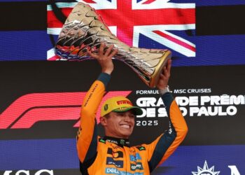 F1: Manda Lando Norris en el Gran Premio de Brasil