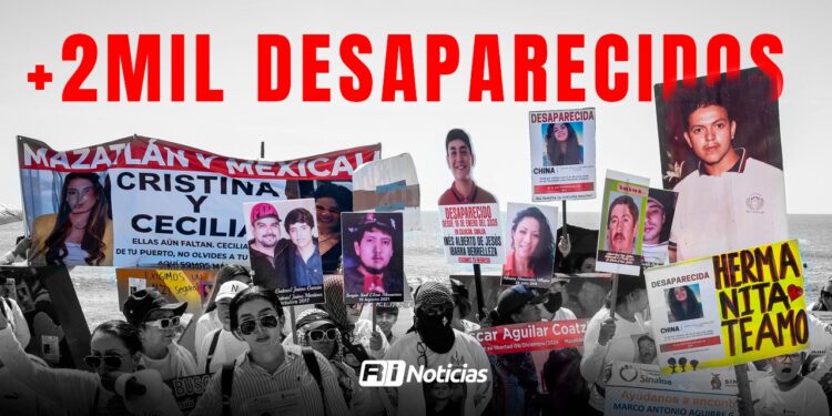 Cifra de desaparecidos en Sinaloa supera los 2 mil casos en los últimos 14 meses