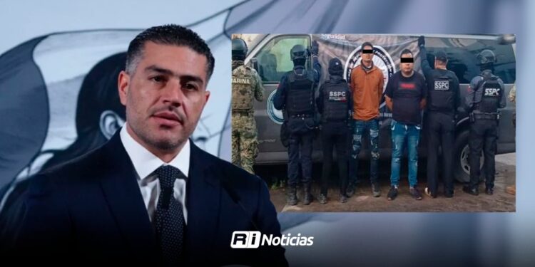 Harfuch resalta capturas de “Calamaco”, “El Dany” y otros implicados en violencia en Sinaloa