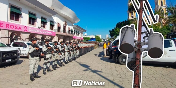 Explosión de transformador moviliza a fuerzas de seguridad previo al arranque del operativo por el Buen Fin