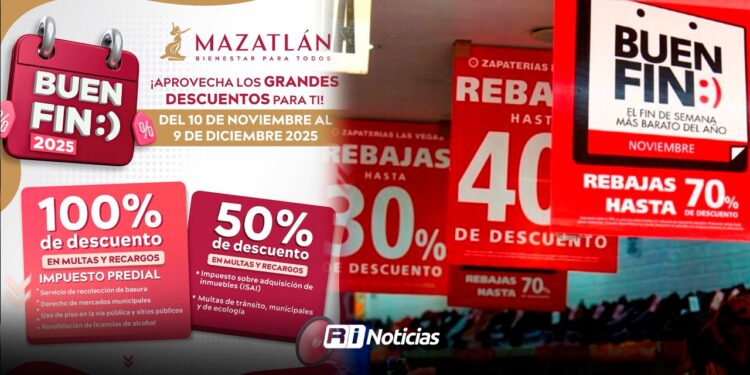 Habrá rebajas en pagos municipales durante el Buen Fin