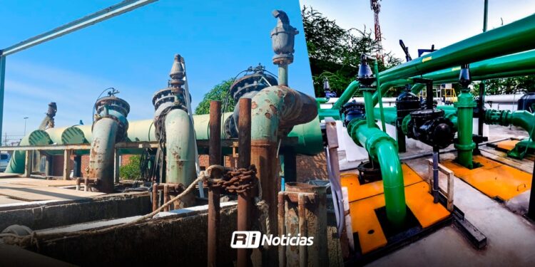 Avanza rehabilitación del Cárcamo Atlántico; el más grande de la ciudad