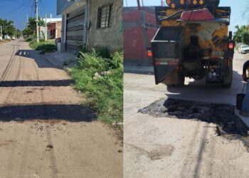 Alcaldesa reporta más de 8 mil baches reparados y adelanta próximas zonas de reencarpetado