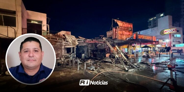 Restauranteros no han solicitan asesoría a Bomberos Mazatlán tras incendio en Av. Del Mar