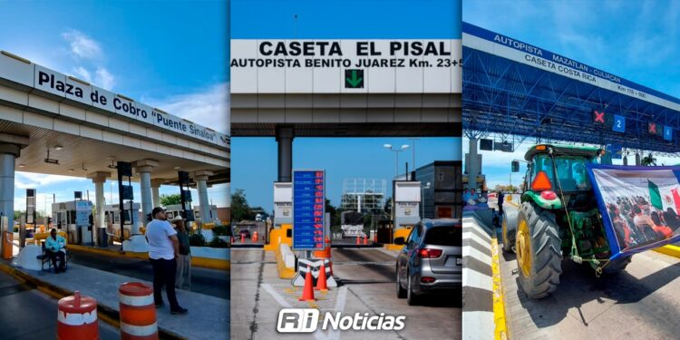Día 4 del Paro Nacional: Casetas bloqueadas en Sinaloa este 27 de noviembre