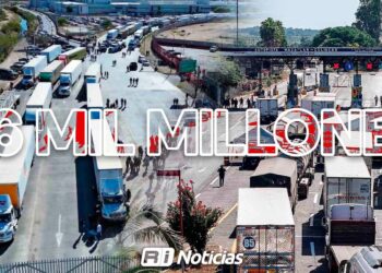 Bloqueos carreteros provocan pérdidas de hasta 6 mil millones de pesos