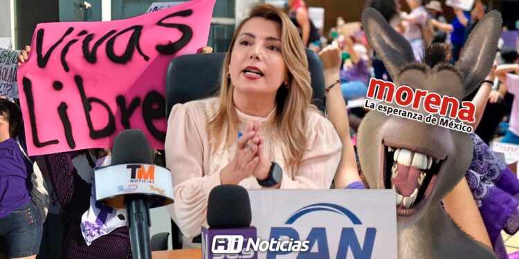 Diputada del PAN tacha de “Burros para Gobernar” a funcionarios de Morena
