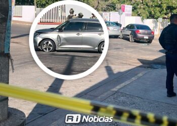 Persecución armada provoca choque y presunta captura de dos personas en Culiacán