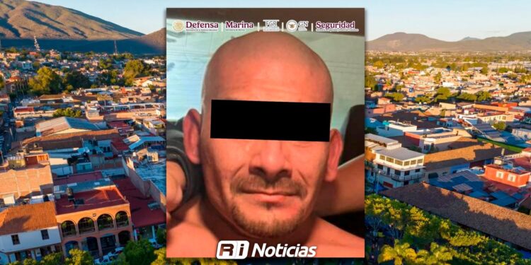 Cae en Uruapan, presunto reclutador de grupos criminales; capturado por fuerzas federales