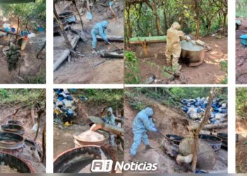 Desmantelan dos laboratorios clandestinos en Culiacán; Uno estaba en operación