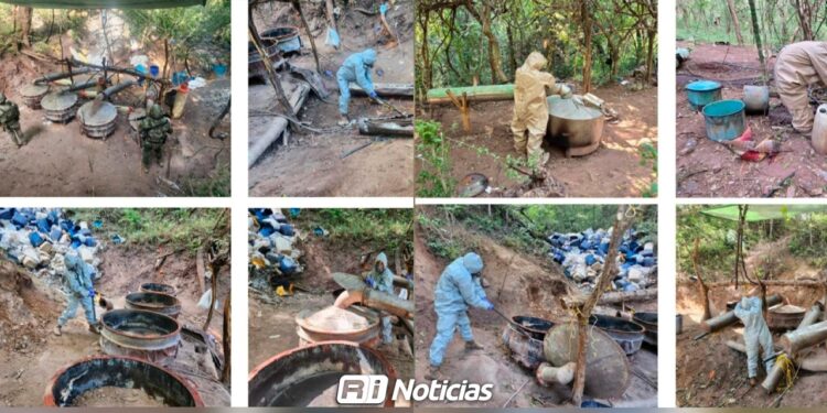 Desmantelan dos laboratorios clandestinos en Culiacán; Uno estaba en operación