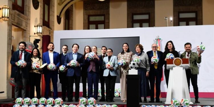 La presidenta Claudia Sheinbaum presenta el Mundial Social 2026, que incluye una serie de actividades deportivas, culturales y gastronómicas