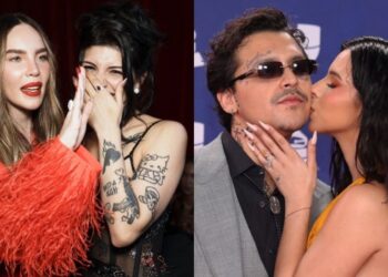 Ángela Aguilar reacciona al encuentro de Belinda y Cazzu, así presume su felicidad con Nodal